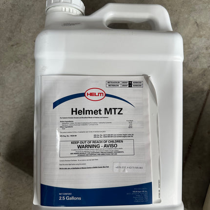 Helmet MTZ Residual Herbicide - Soybeans