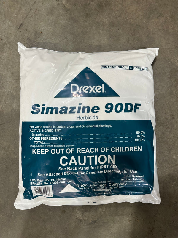 Simazine 90DF 10lb bag - Granular - Miscanthus