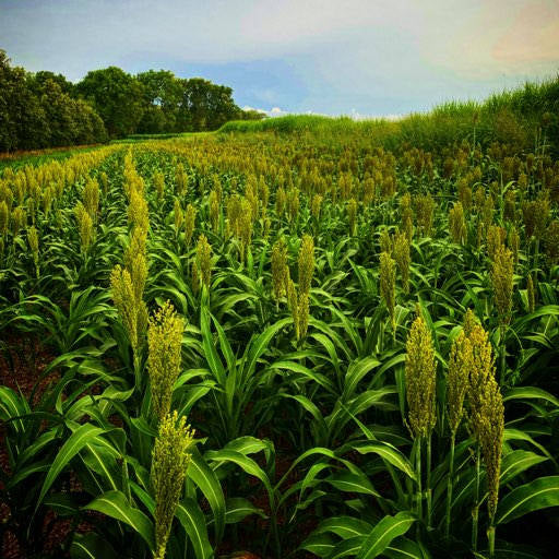 50 lb bag of Wildlife Grain Sorghum Blend - drought-tolerant grain food plot seed for deer, turkey, and upland birds