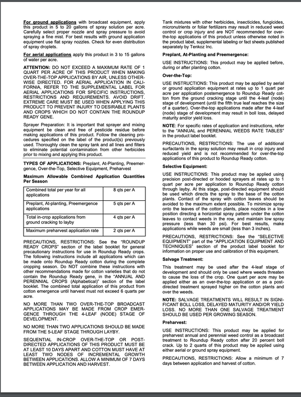 Buccaneer Plus Contact Herbicide - Corn & Soybeans